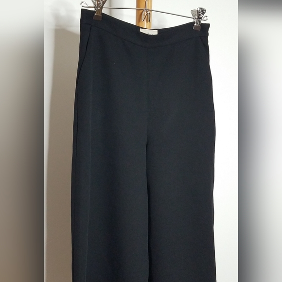 Aritzia Wilfred Lalement Black Wide Leg Pants 2 - Picture 5 of 8